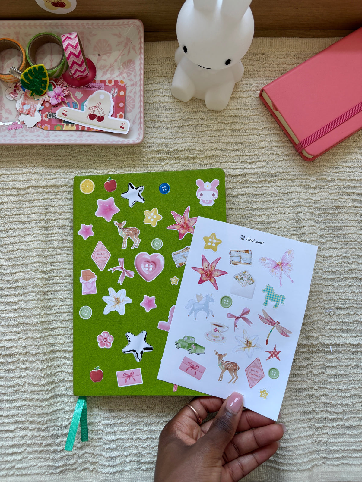 Whimsical Sticker Sheet 15+ Stickers