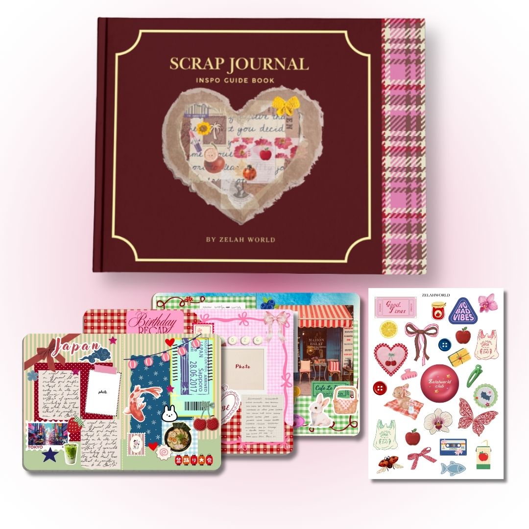 Hardcover Scrap & Journal Inspo Guide book